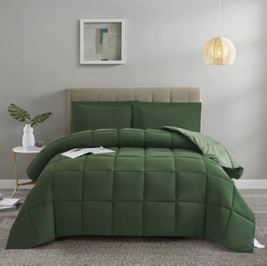 Green - Warm & Fluffy Comforter