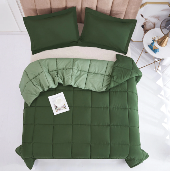 Green - Warm & Fluffy Comforter