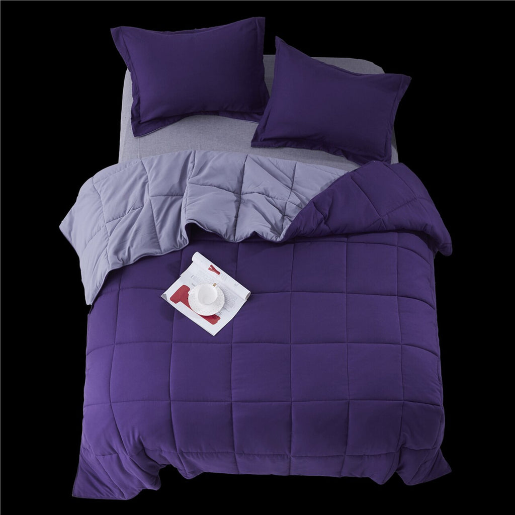 Purple - Warm & Fluffy Comforter