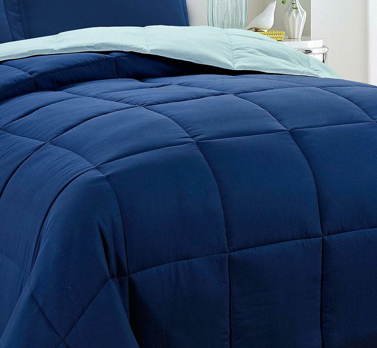 Blue - Warm & Fluffy Comforter