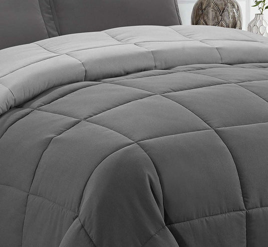 Grey - Warm & Fluffy Comforter