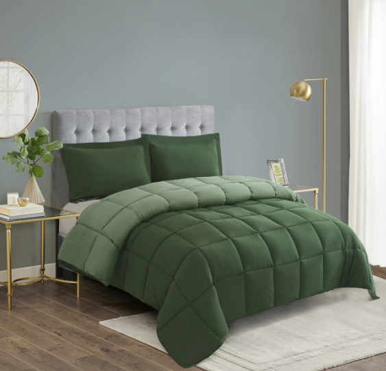 Green - Warm & Fluffy Comforter