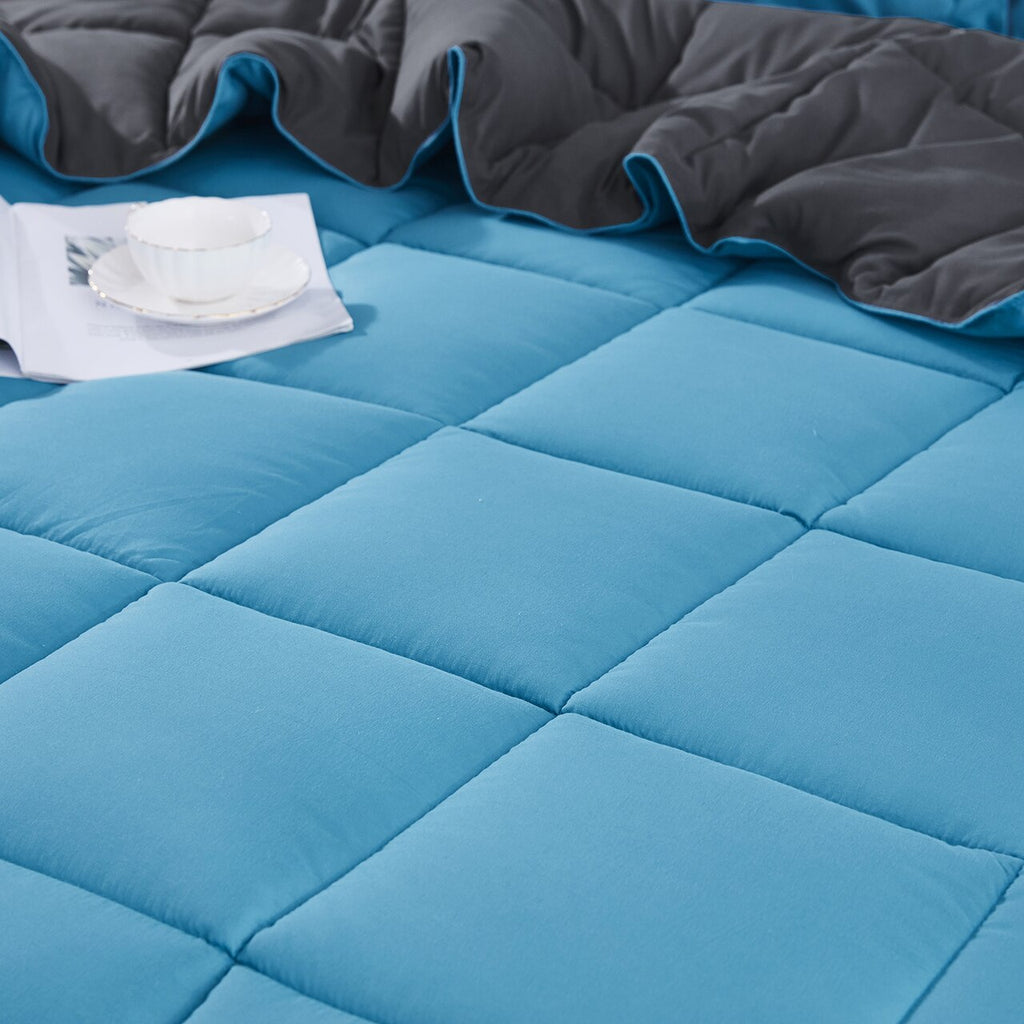 Sea Green - Warm & Fluffy Comforter