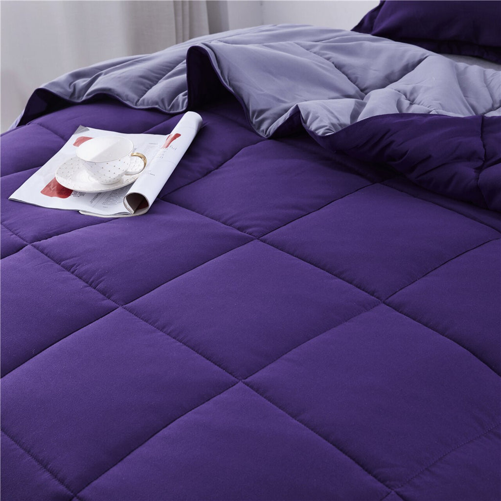 Purple - Warm & Fluffy Comforter