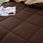 Brown - Warm & Fluffy Comforter