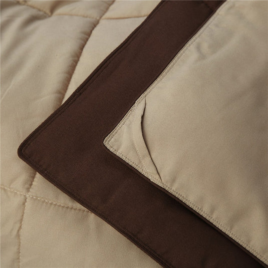 Brown - Warm & Fluffy Comforter
