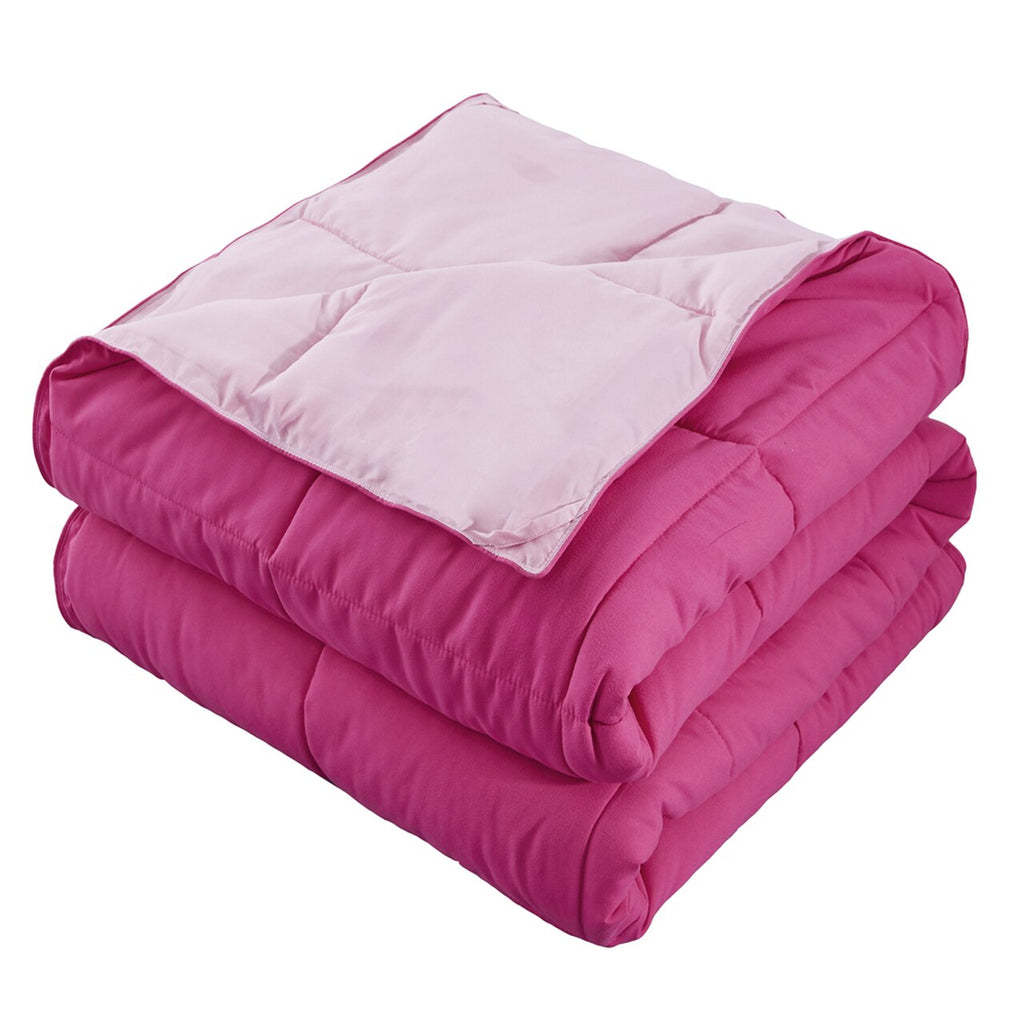 Deep Pink Warm & Fluffy Comforter