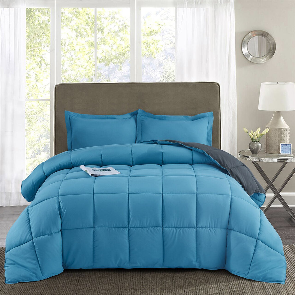 Sea Green - Warm & Fluffy Comforter