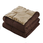Brown - Warm & Fluffy Comforter
