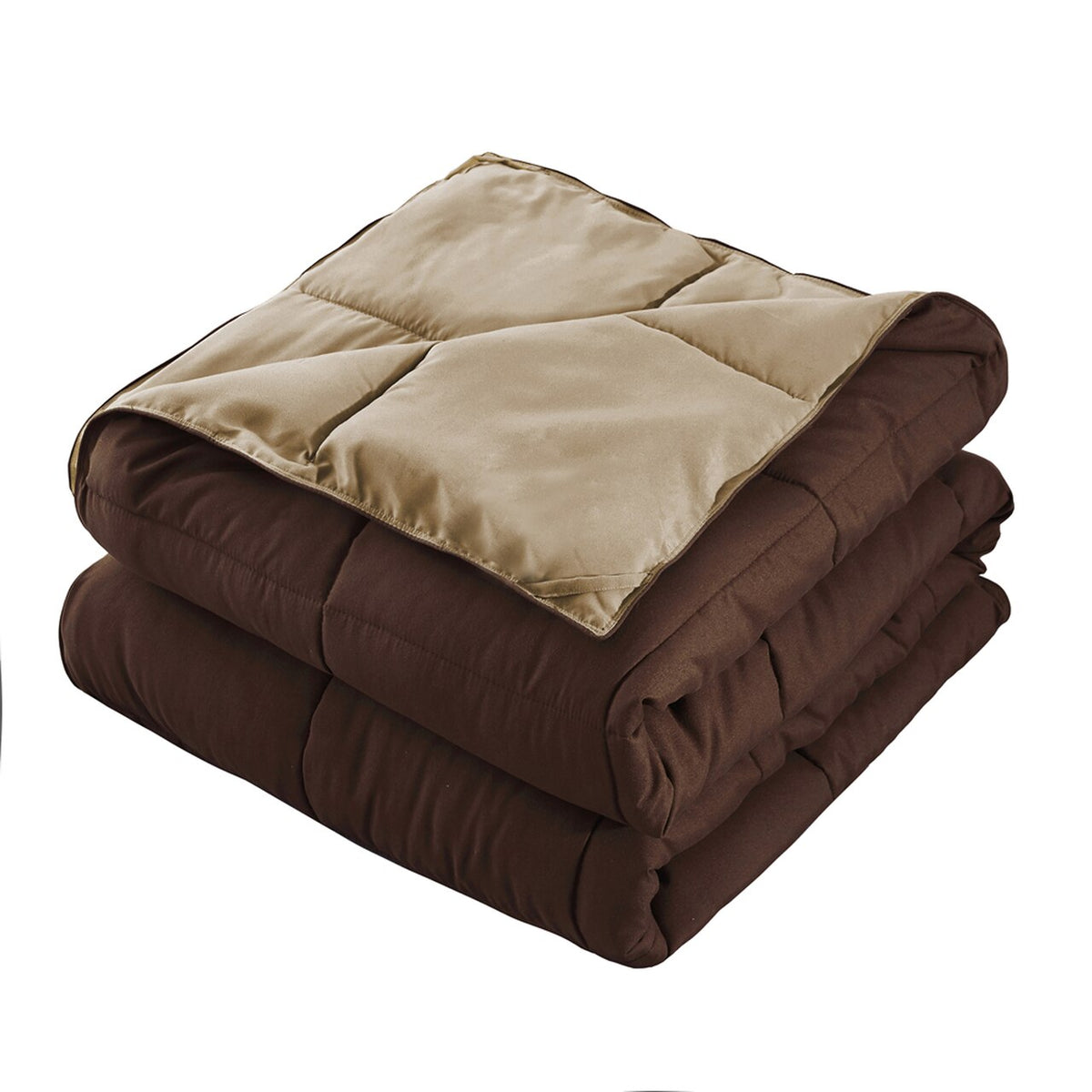 Brown - Warm & Fluffy Comforter