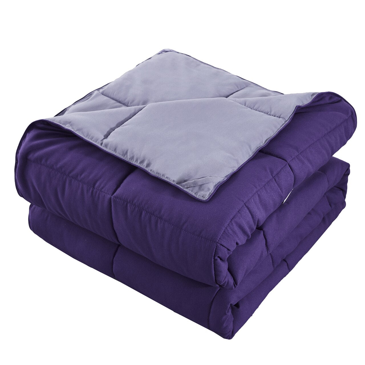 Purple - Warm & Fluffy Comforter