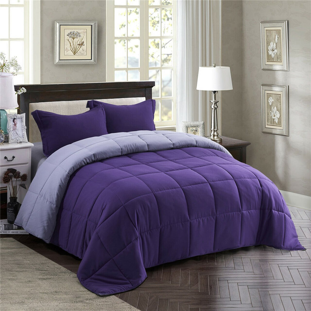 Purple - Warm & Fluffy Comforter