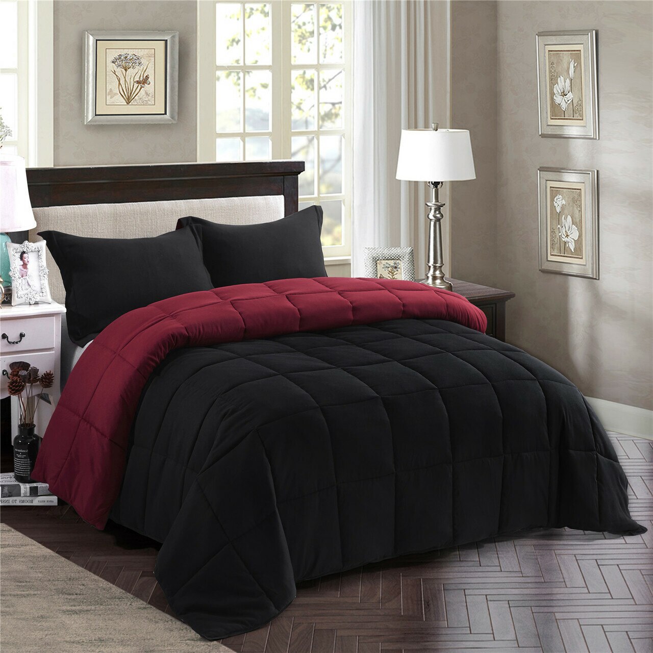 Red & Black - Warm & Fluffy Comforter