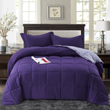Purple - Warm & Fluffy Comforter