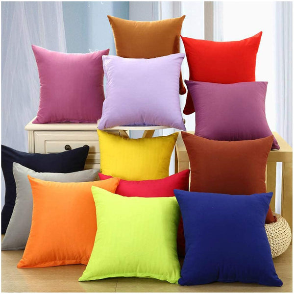 Cushion Cover Plain Solid Color