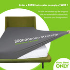 Jersey Bed Fitted Sheet - Dark Grey