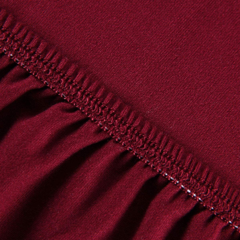 Jersey Bed Fitted Sheet - Red