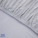 Light Grey - Jersey Fitted Mattress Cover