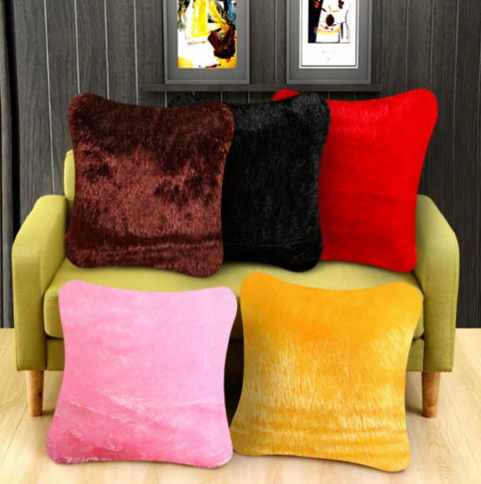 Soft Faux Shaggy Cushion Covers