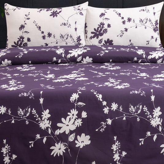Percale Cotton Printed Quilt Cover Set