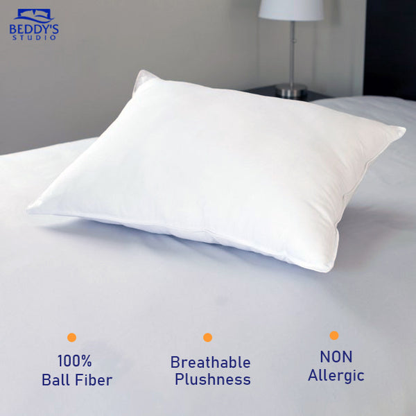 Soft Ball Fiber Bed Pillow