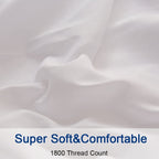 Pure White Plain Solid Color Bed Sheet Set