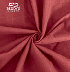 Wine Red Waterproof Mattress Protector