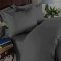 Classic Grey Solid Color Plain Duvet Cover Set